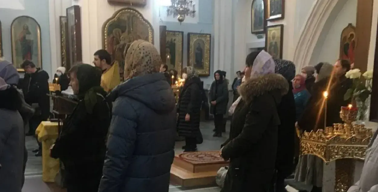 Во время богослужения / Фото правозащитников​