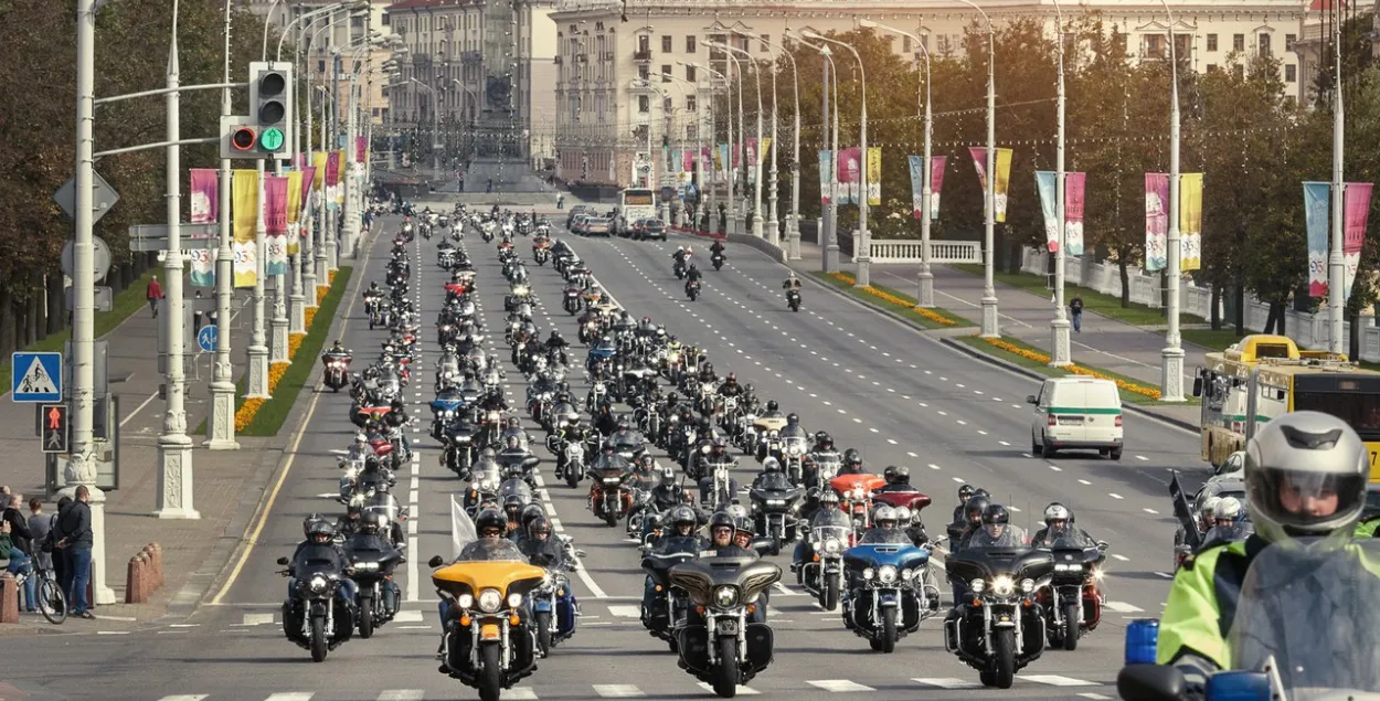 На H.O.G. Rally Minsk в Беларусь приехали первые байкеры
