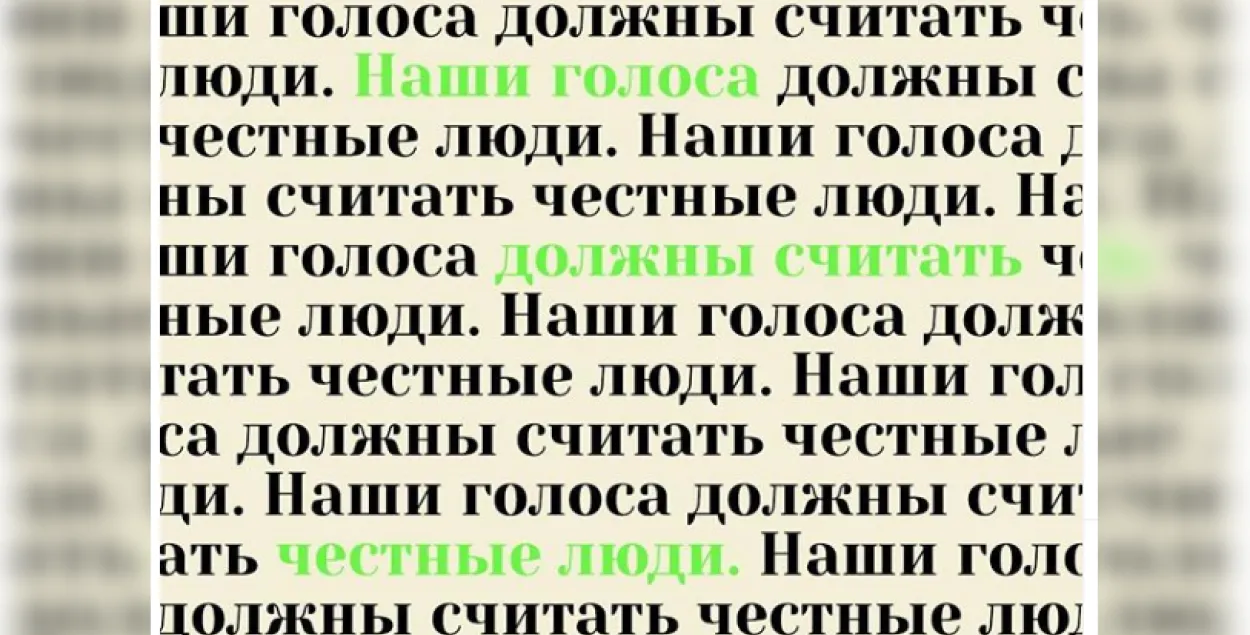 "Сумленныя людзі" на беларускіх выбарах