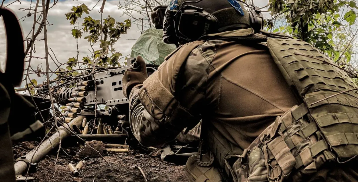 Боец полка Калиновского / t.me/belwarriors
