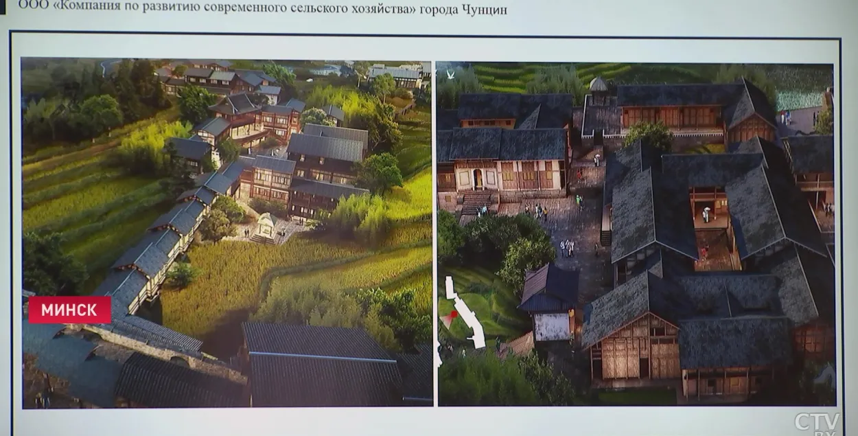 Пад Мінскам узвядуць пасёлак з кітайскай архітэктурай