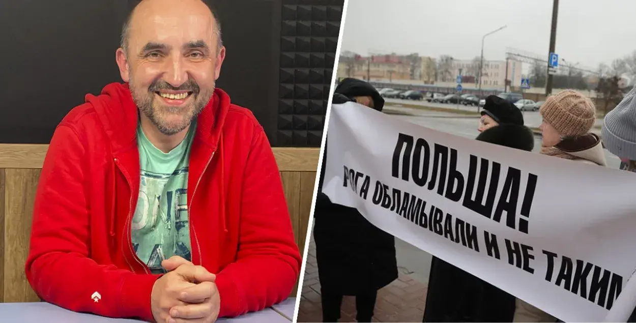 Аляксандр Кныровіч і пратэсты "беларускіх палякаў" у Гродне
