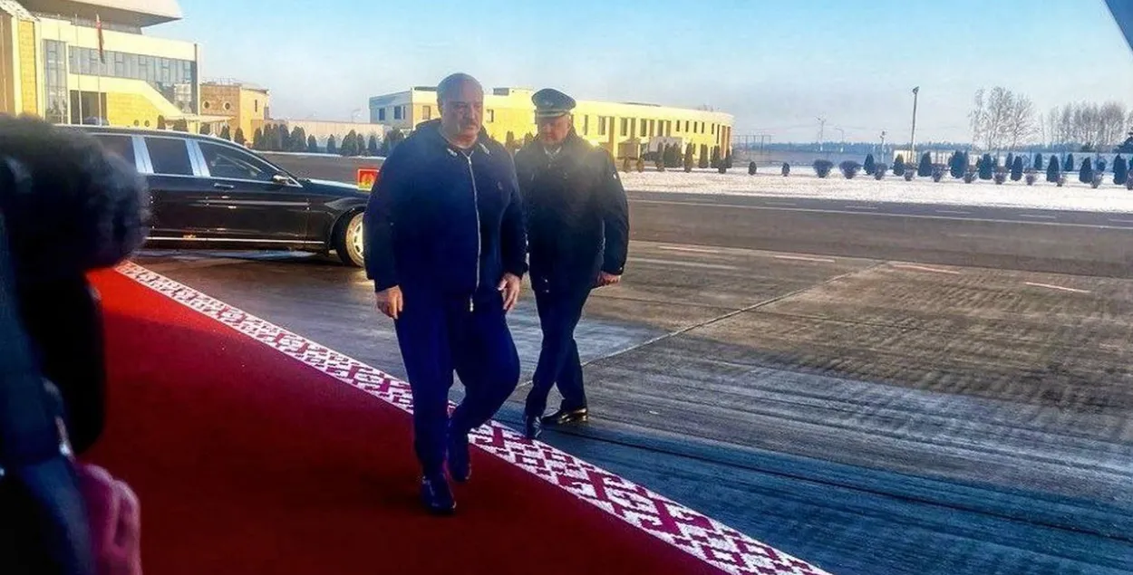 Александр Лукашенко вылетел в Пекин /&nbsp;@pul_1
