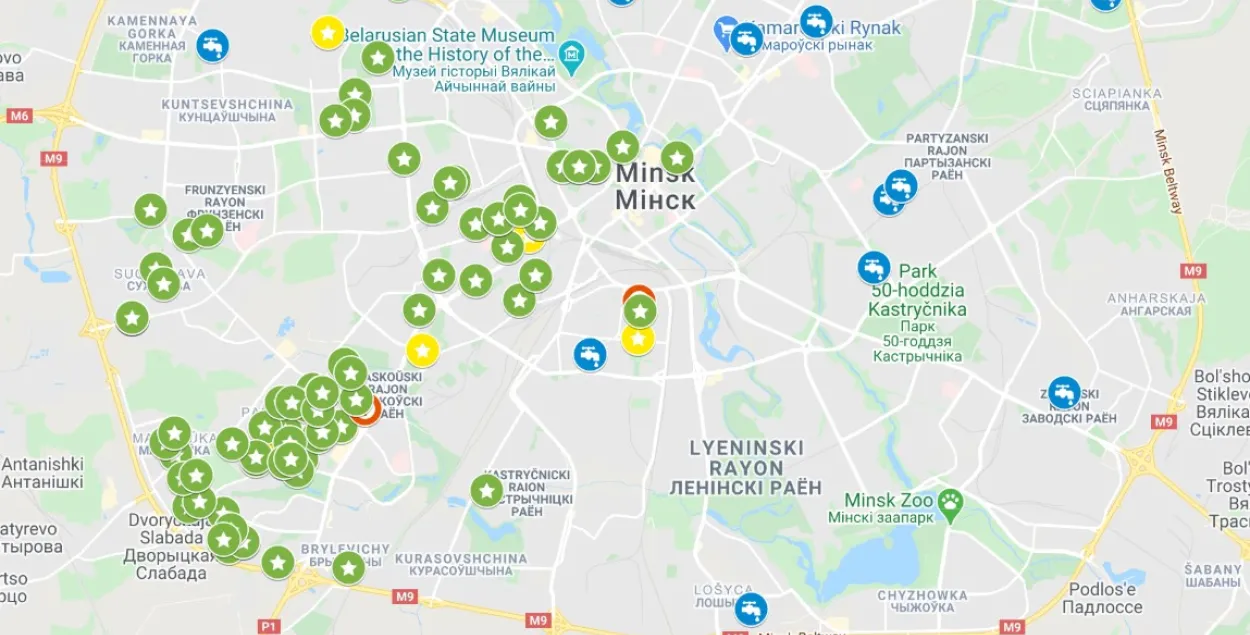 У карты питьевой воды в Минске появился свой домен — water-map.by