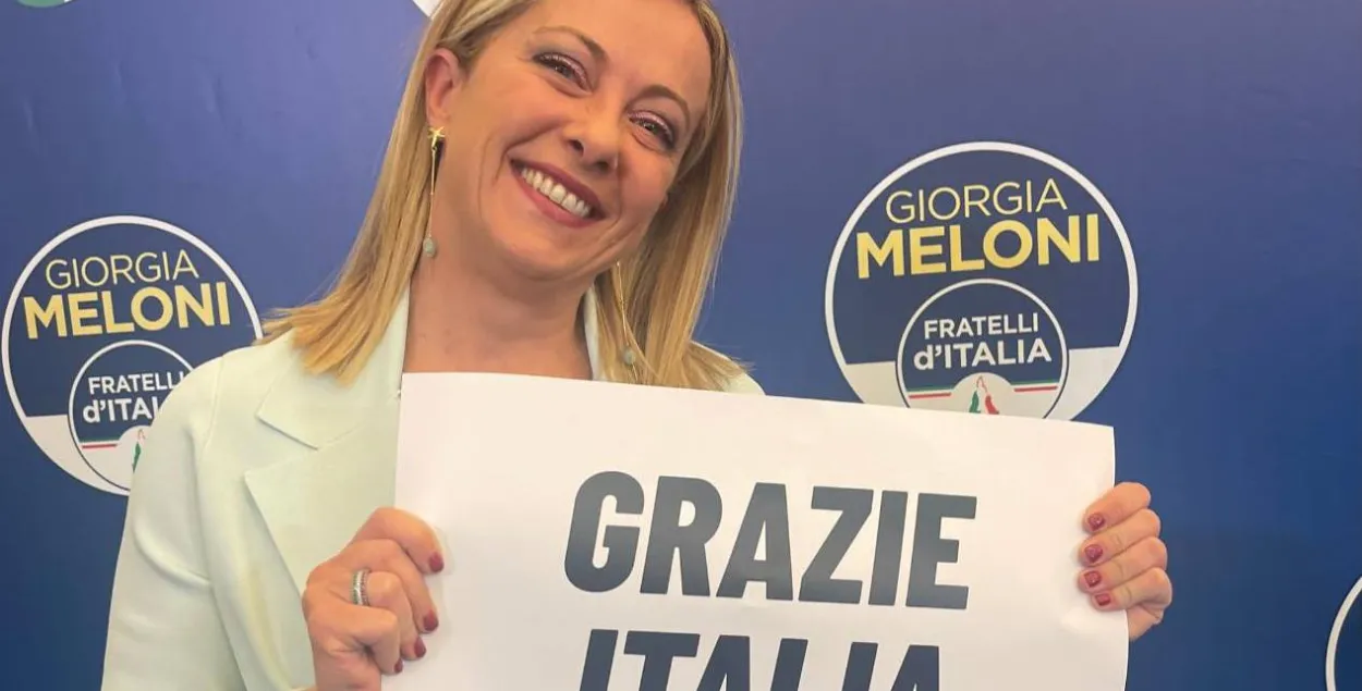 Джорджа Мелони /&nbsp;facebook.com/giorgiameloni.paginaufficiale
