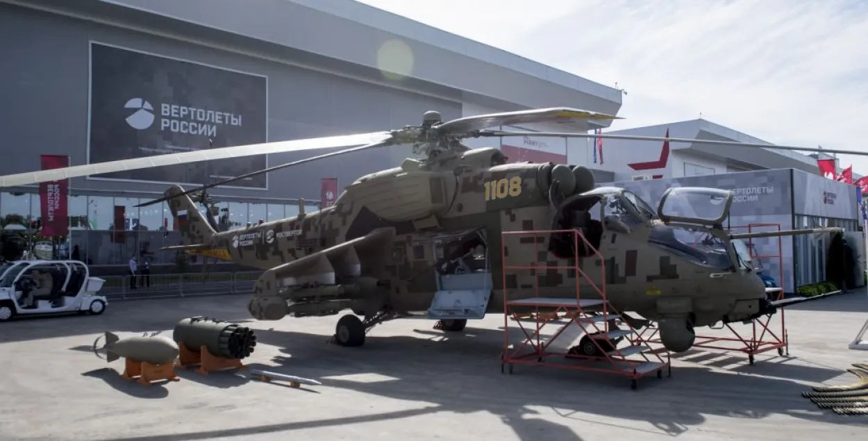Летась у Расіі пачалі збіраць першыя серыйныя партыі МІ-35П​&nbsp; /&nbsp;rostec.ru