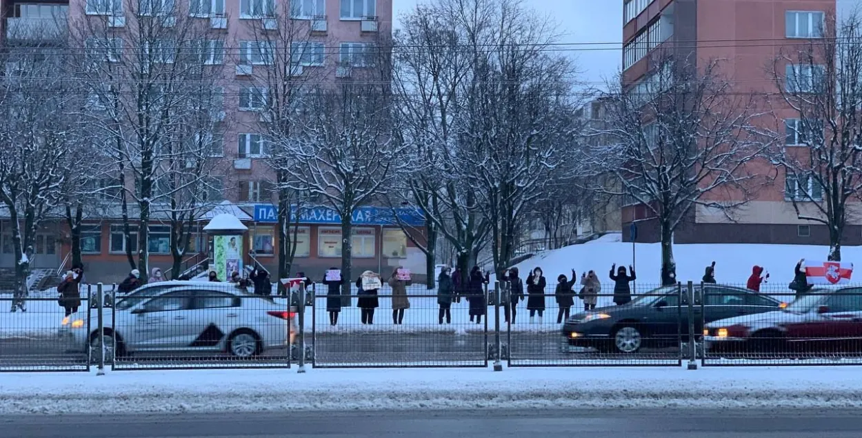 У Мінску пенсіянеры выступілі супраць Усебеларускага народнага сходу