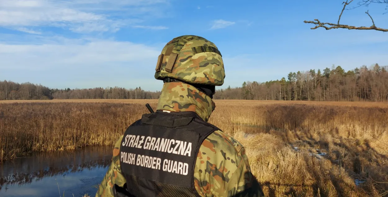 Польскі памежнік / twitter.com/Straz_Graniczna
