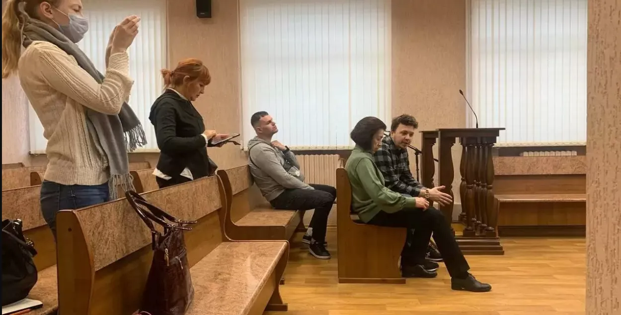Роман Протасевич на суде / mlyn.by
