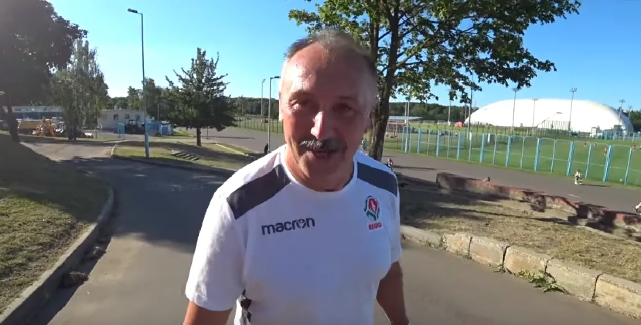 &nbsp;Belarus head coach Ihar Kryvushenka