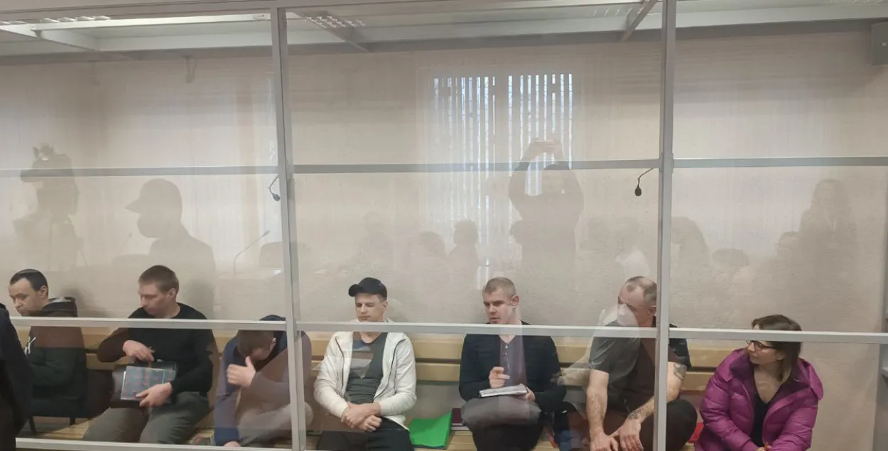 Суд над удзельнікамі "Рабочага руху" / sb.by
