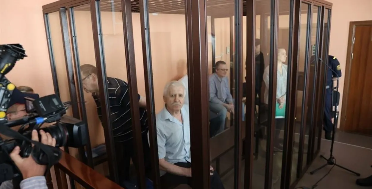 Суд над "змоўшчыкамі" / БЕЛТА
