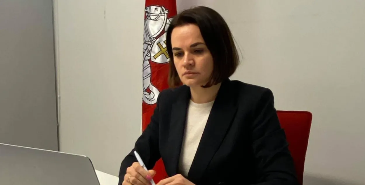 Ціханоўская паўдзельнічае ў анлайн-сустрэчы Люблінскага трохкутніка 