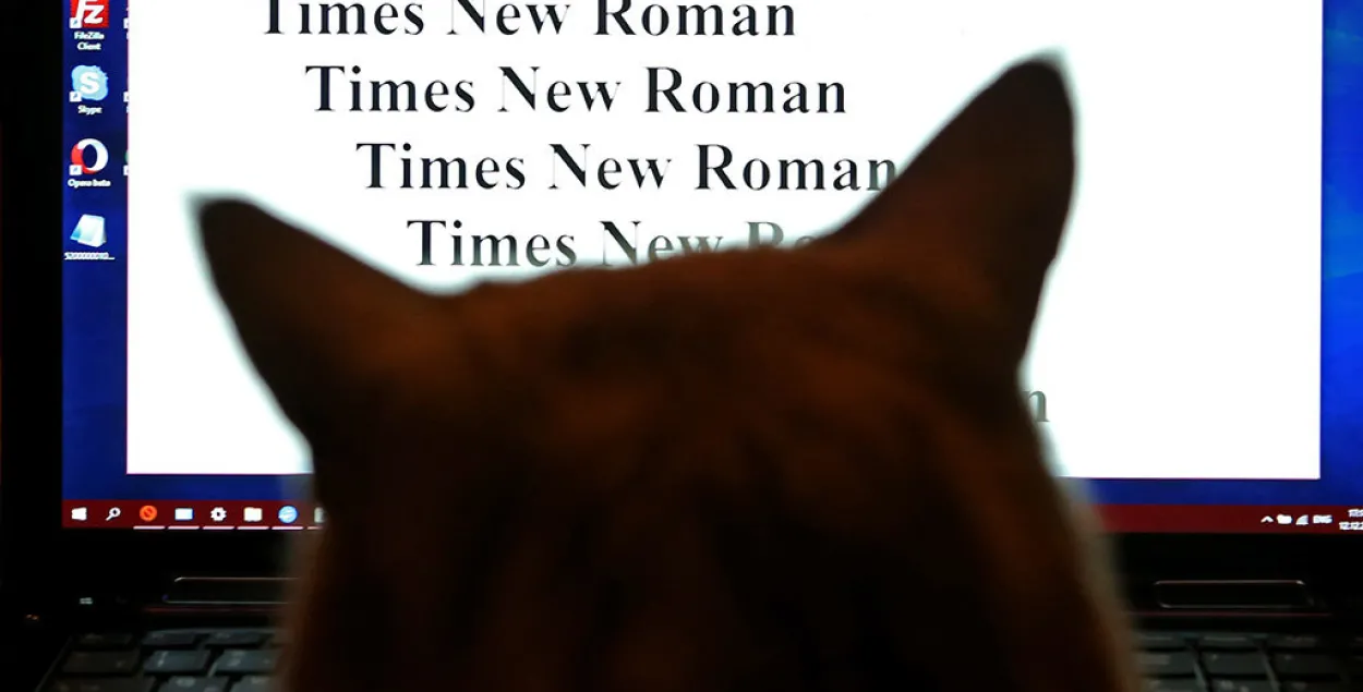 Уладальнік заблакаваў для кліентаў з Расіі шрыфты Times New Roman і Arial