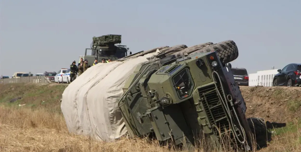 Аварыя з ЗРК С-400 пад Тулай / myslo.ru

