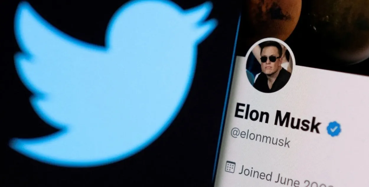 Ілан Маск вырашыў правесці рэбрэндынг Twitter / Reuters
