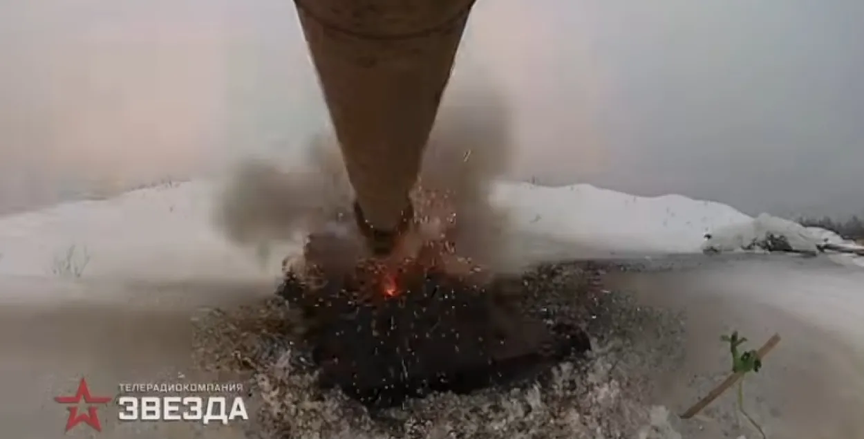 Скриншот с видео телеканала "Звезда"​