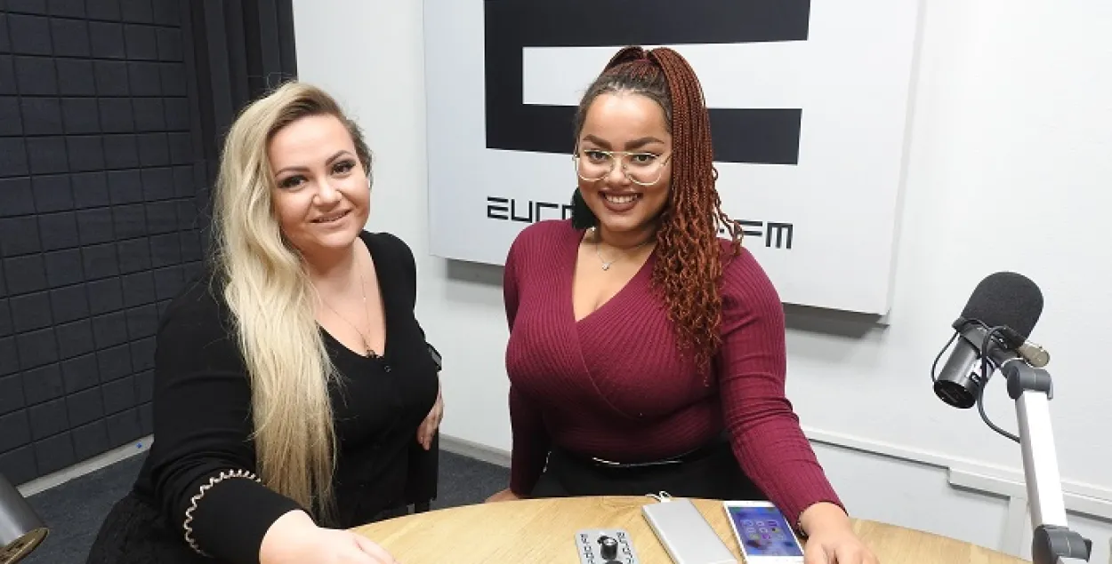 Удзельніцы праекта "Міс Беларусі Plus Size"&nbsp; Марыя Разумава і&nbsp;Ванэсса Марская / Марыя Вайтовіч, Еўрарадыё
