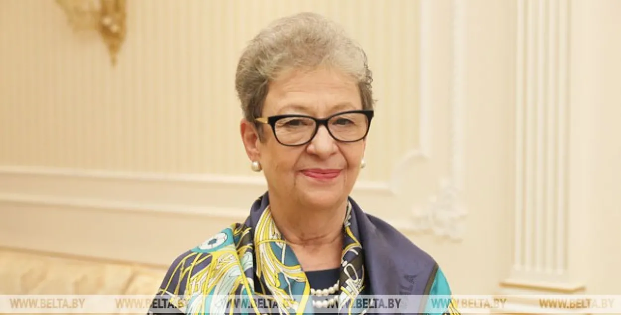 European Union's Delegation to Belarus Head Andrea Wiktorin / BELTA