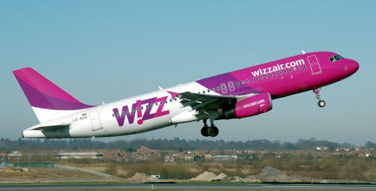 Самолёт WizzAir&nbsp;&mdash; такие будут летать в Беларусь