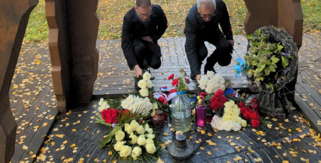 Еўрапейскія дыпламаты ўшаноўваюць памяць ахвяр сталінскага рэжыму