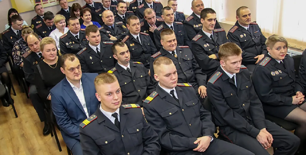 Миорские милиционеры
