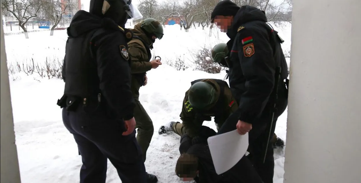 Задержание в Щучине
