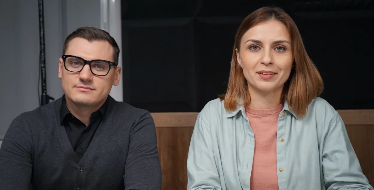 Арцём Брухан і Алена Жываглод / Еўрарадыё
