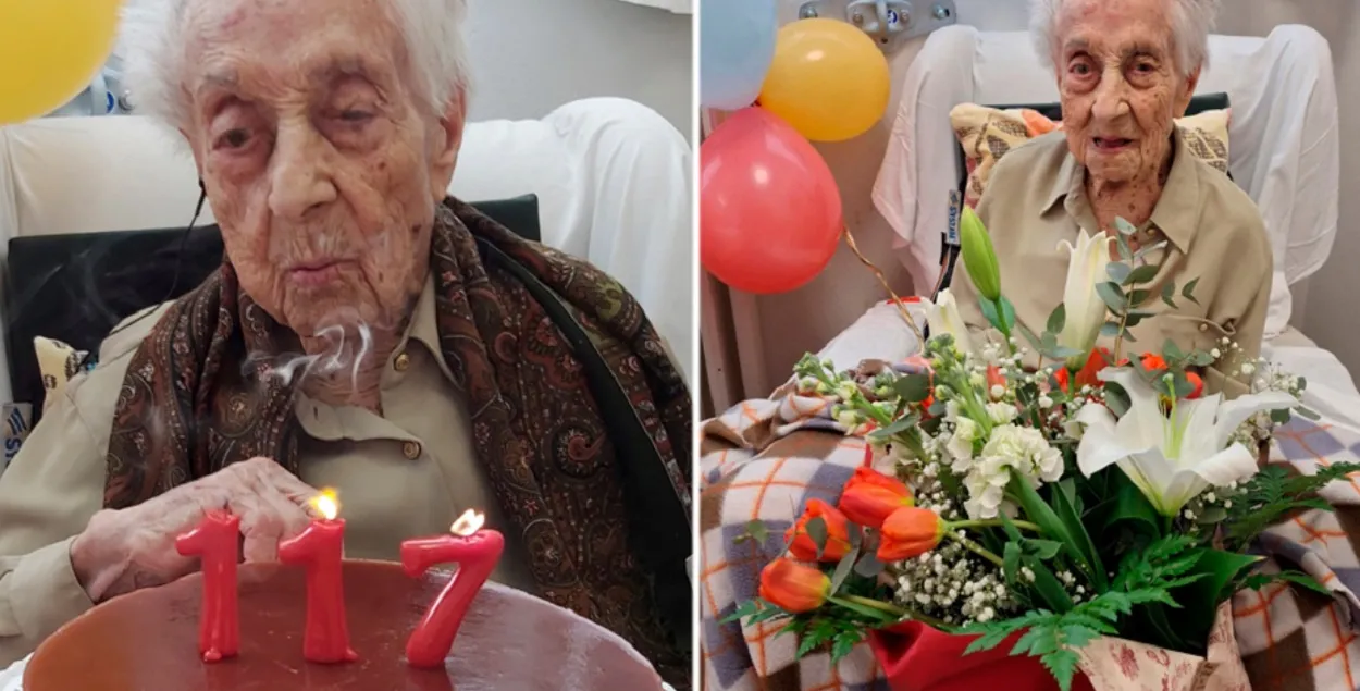 Мария Браньяс отпраздновала свое 117-летие
