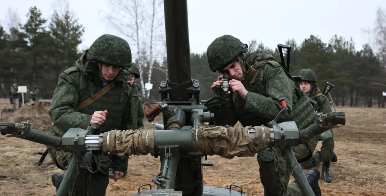 Белорусские военные
