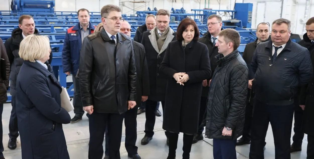 Сяргей Манько справа ад Наталлі Качанавай
