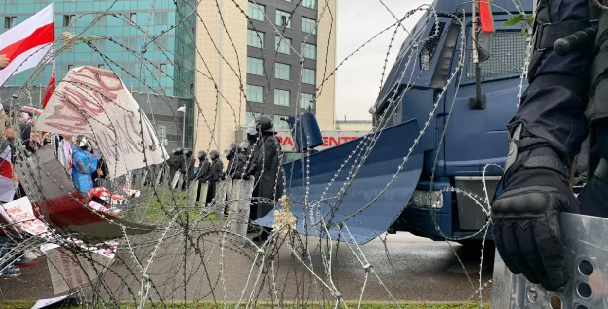 Марш протеста в Минске, архивное фото
