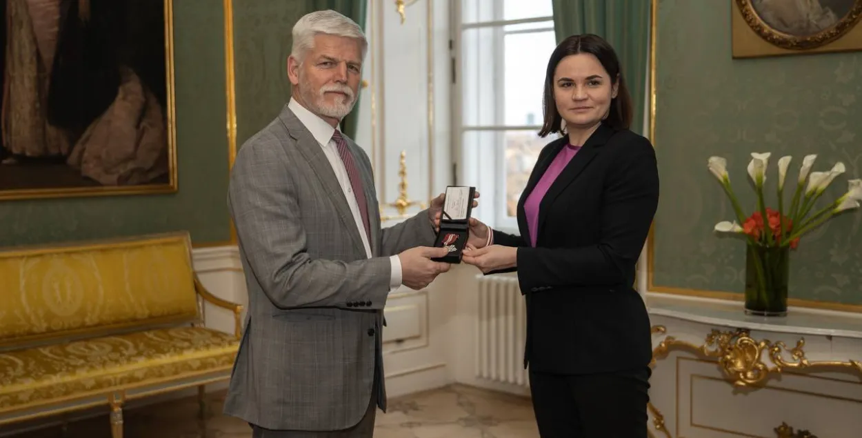 Пётр Павел і Святлана Ціханоўская
