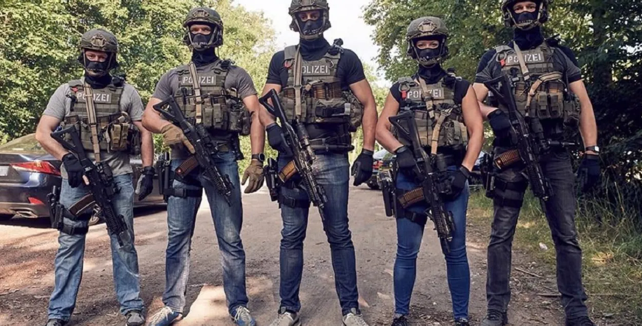 Паліцэйская аперацыя прайшла раніцай у чацвер
