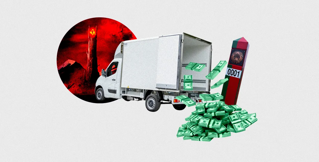 Белорусы продают европейские тягачи в Россию.

