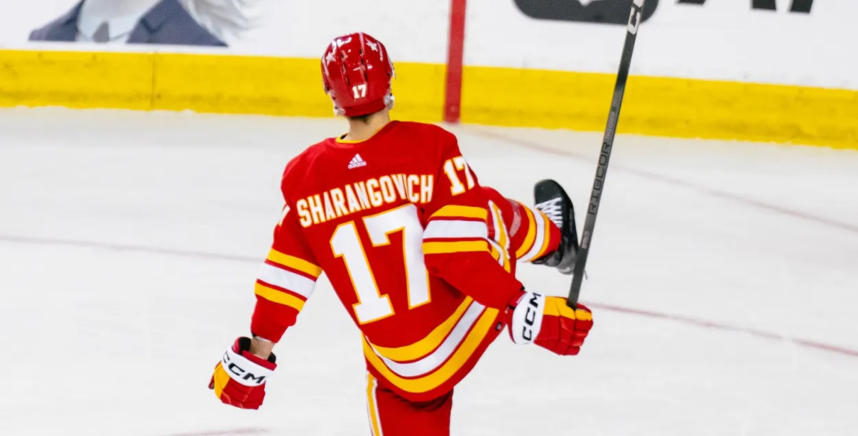 Yegor Sharangovich / twitter.com/NHLFlames

