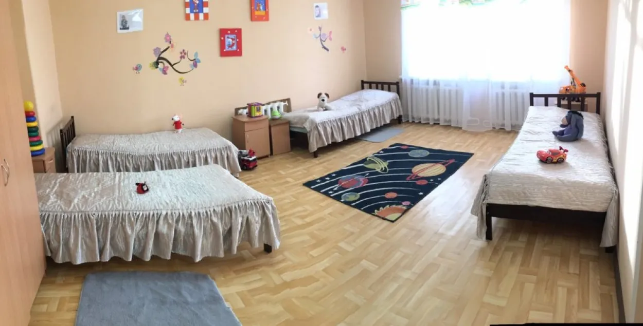 Пакой у інтэрнаце для дзяцей з асаблівасцямі псіхафізічнага развіцця
