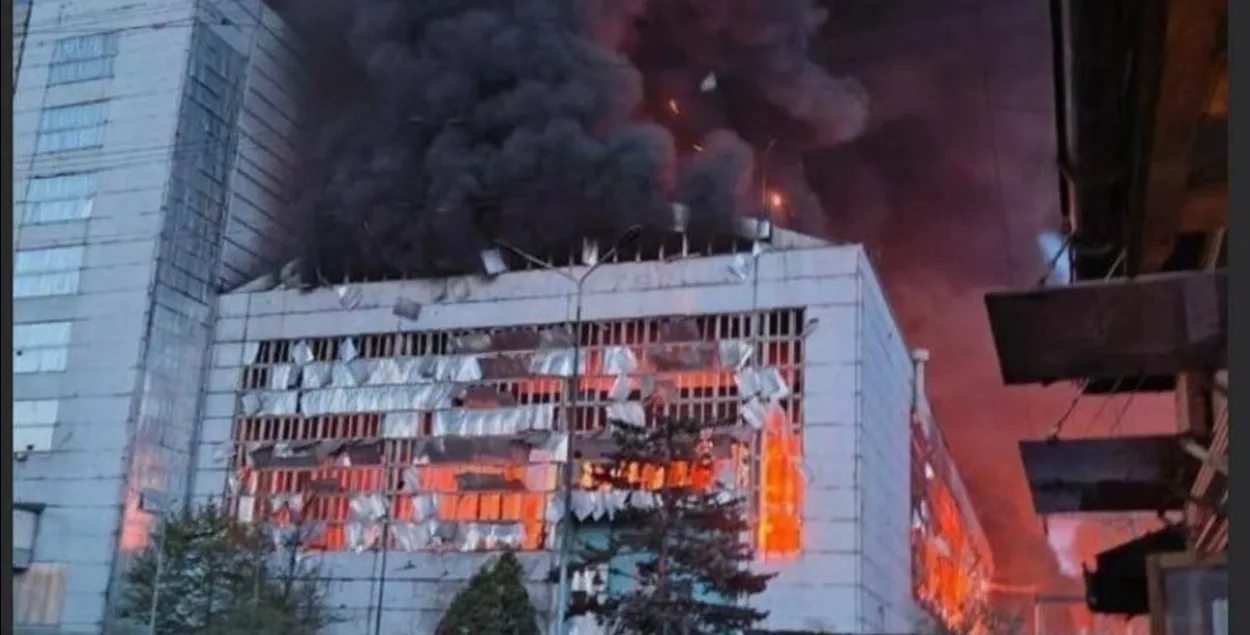 Трыпальская ЦЭС цалкам знішчаная
