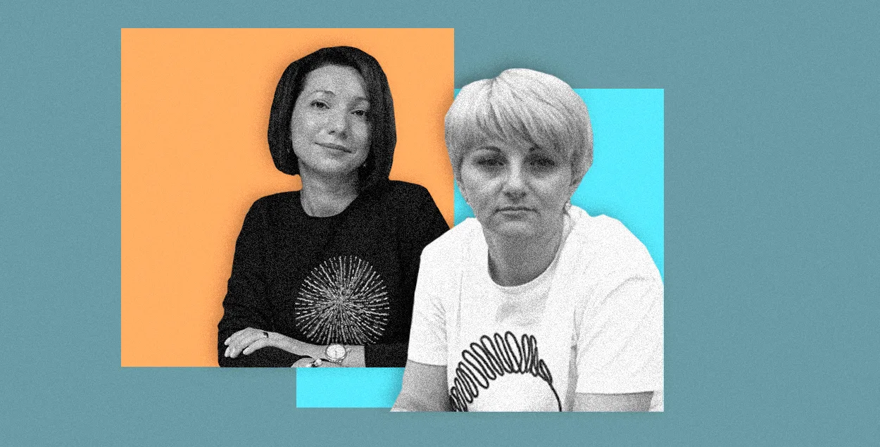 Екатерина Дейкало и Ольга Зазулинская
