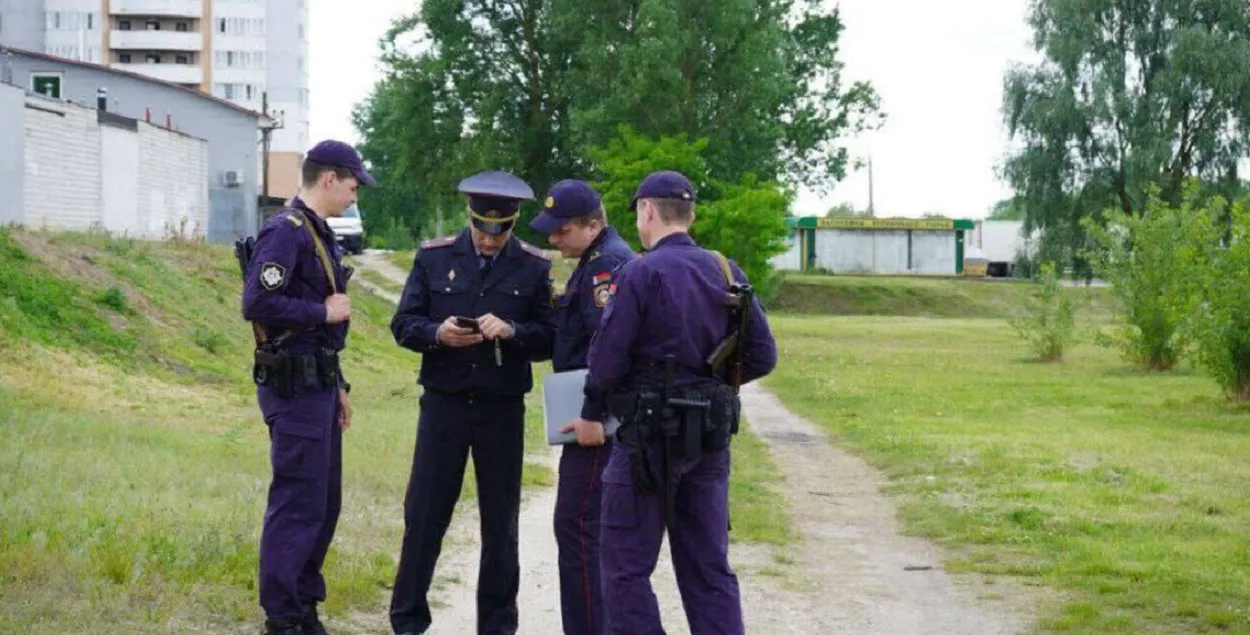 Гомельские милиционеры
