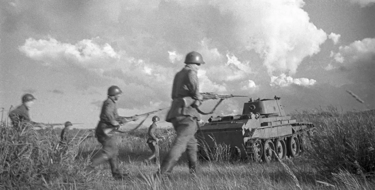 Чырвонаармейцы на Халхін-Голе ў 1939 годзе
