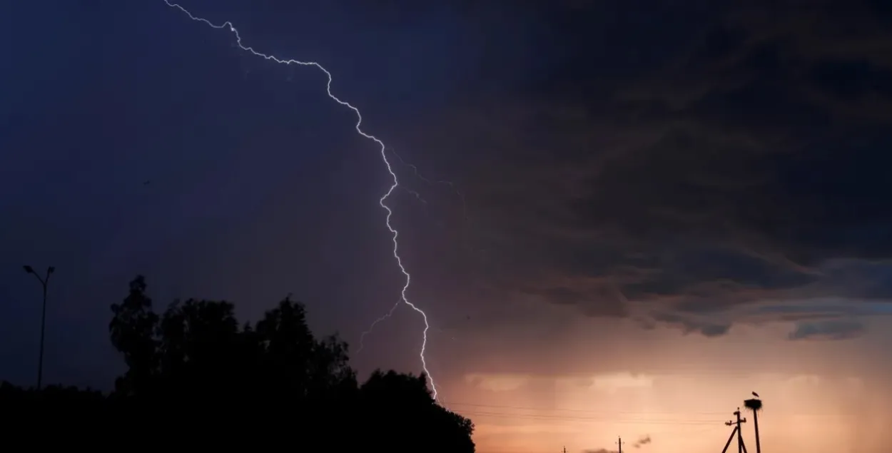 Во время грозы

