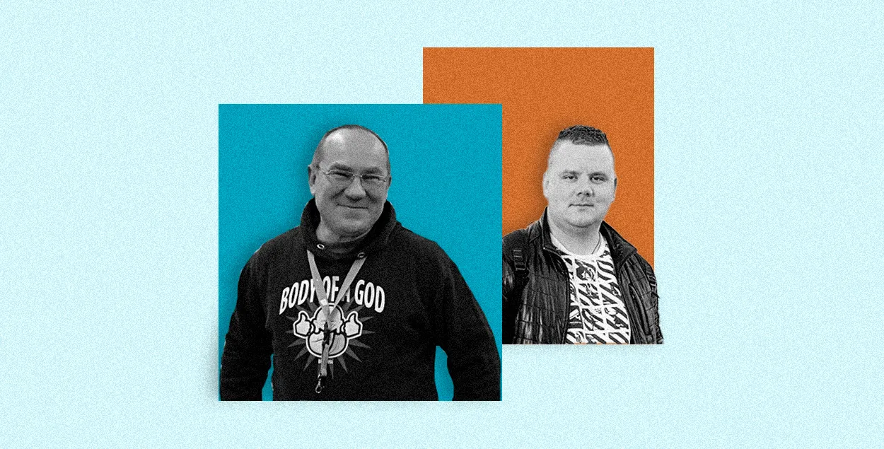 Аляксандр Кабанаў і Арцём Шапараў
