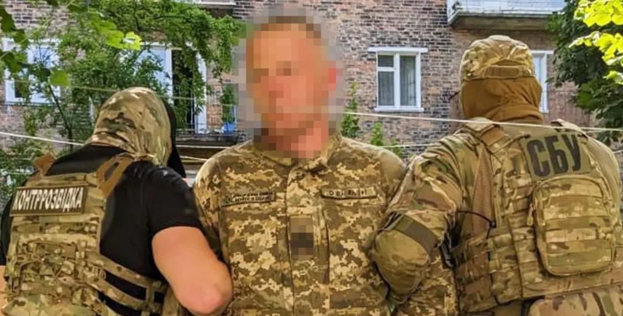 Затрыманы быў украінскім памежнікам
