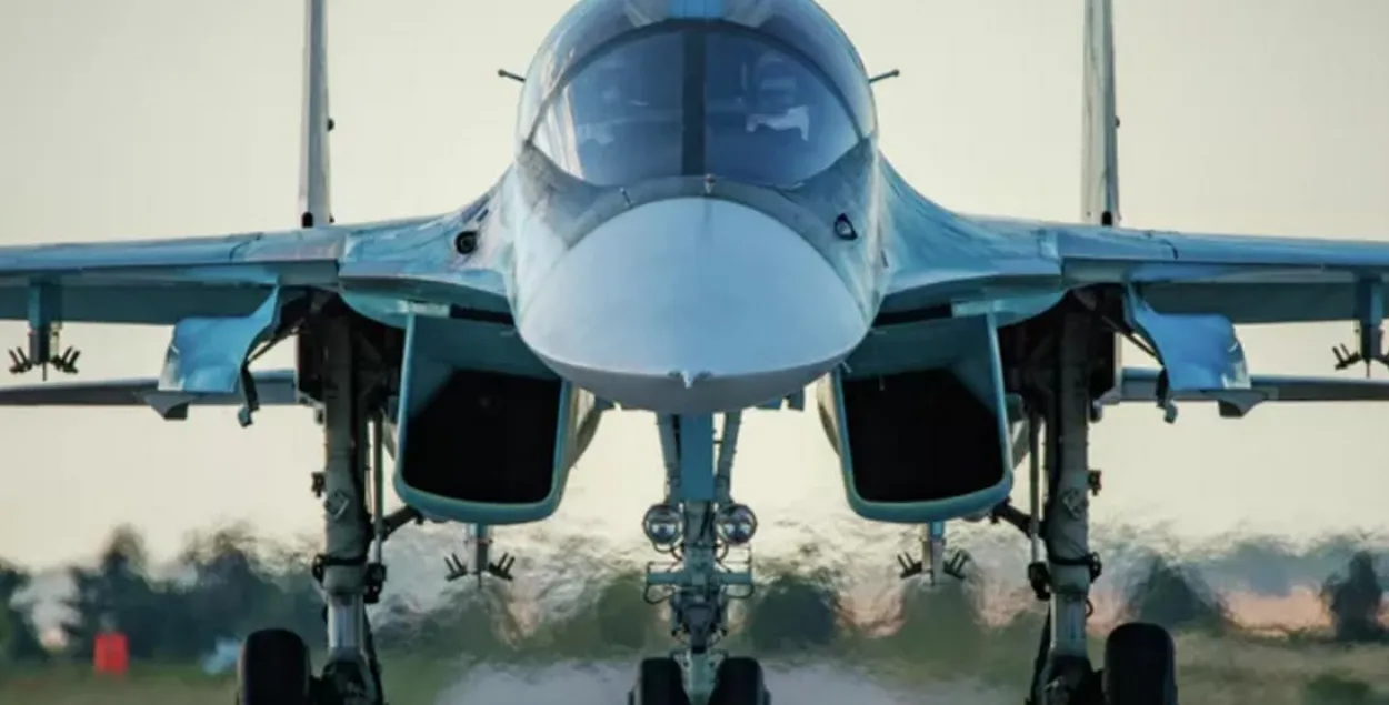 Истребитель-бомбардировщик&nbsp;Cу-34,иллюстративное фото&nbsp;
