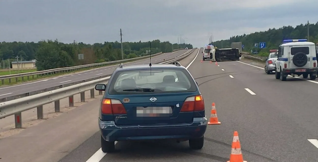 На месцы аварыі

