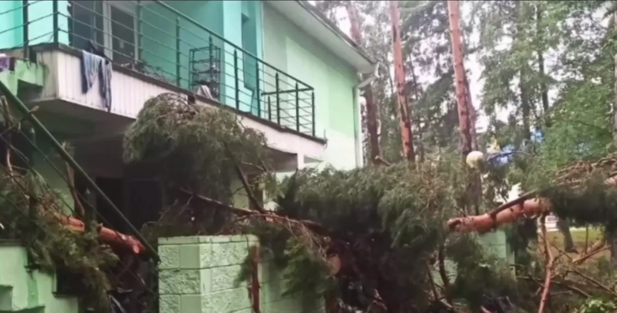 Последствия непогоды в оздоровительном лагере&nbsp;
