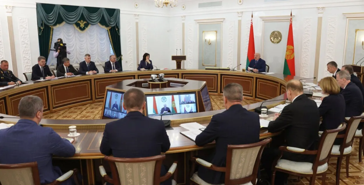 Лукашэнка на нарадзе
