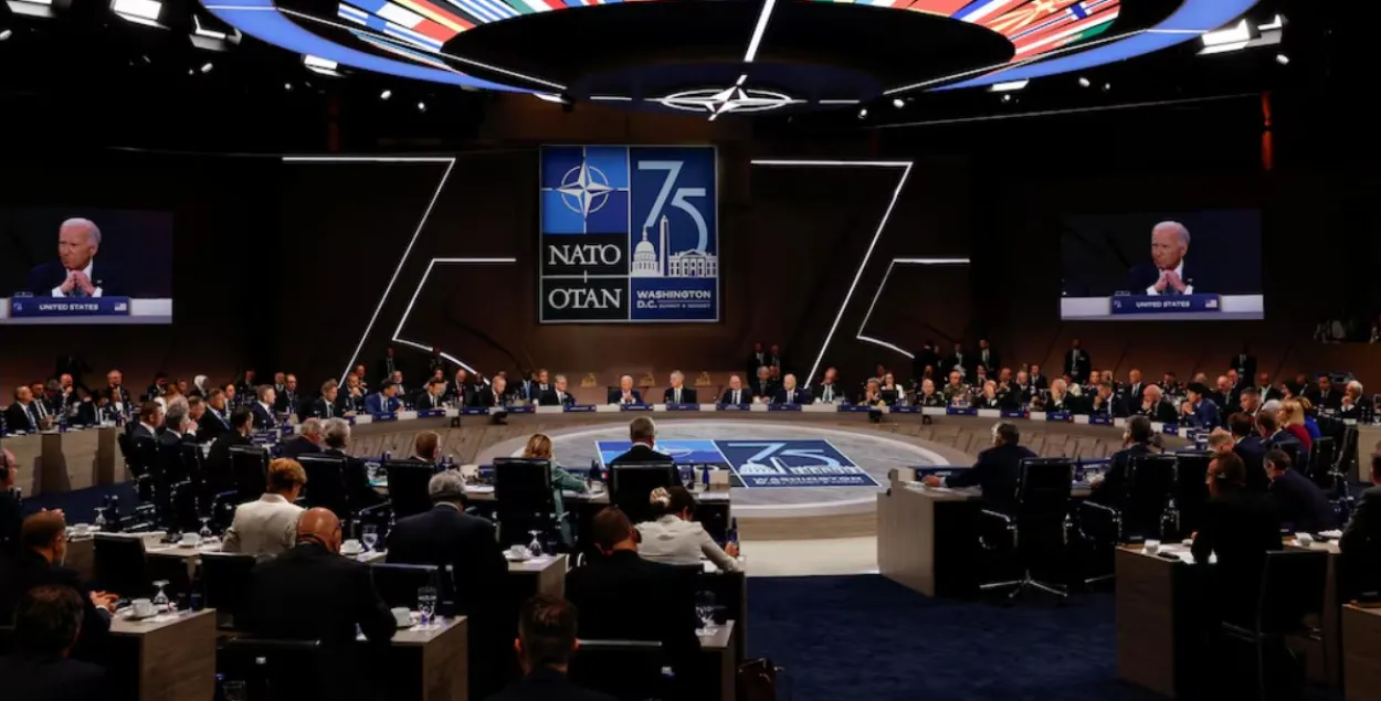 Саміт NATO праходзіць у Вашынгтоне
