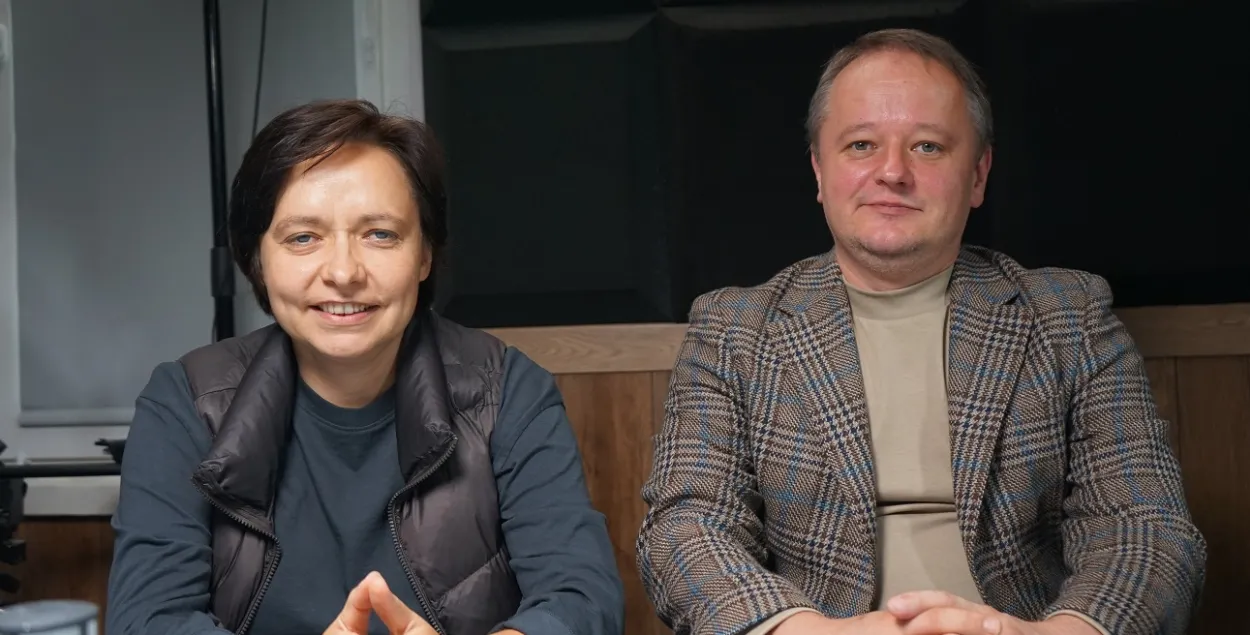 Вольга Лойка і Андрэй Ягораў
